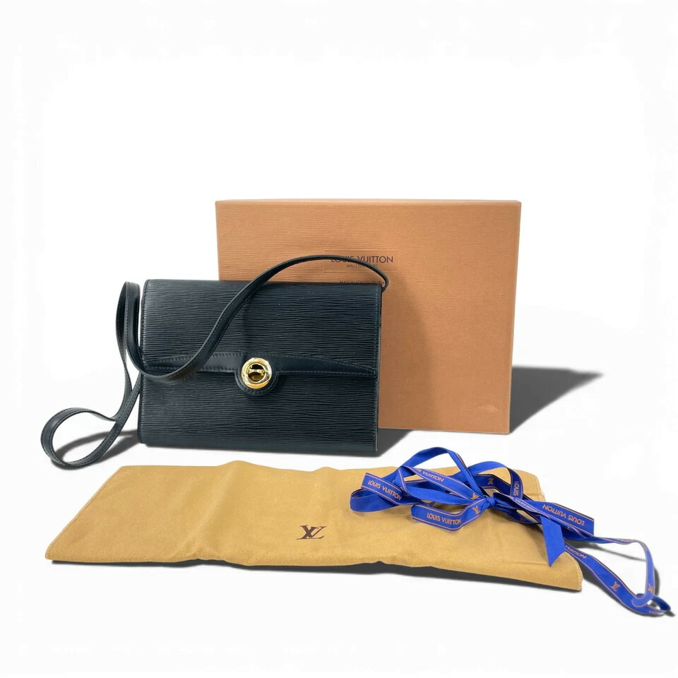 【中古】LOUIS VUITTON エピ ノアール アルシュ M52572 レディース ショルダーバッグ