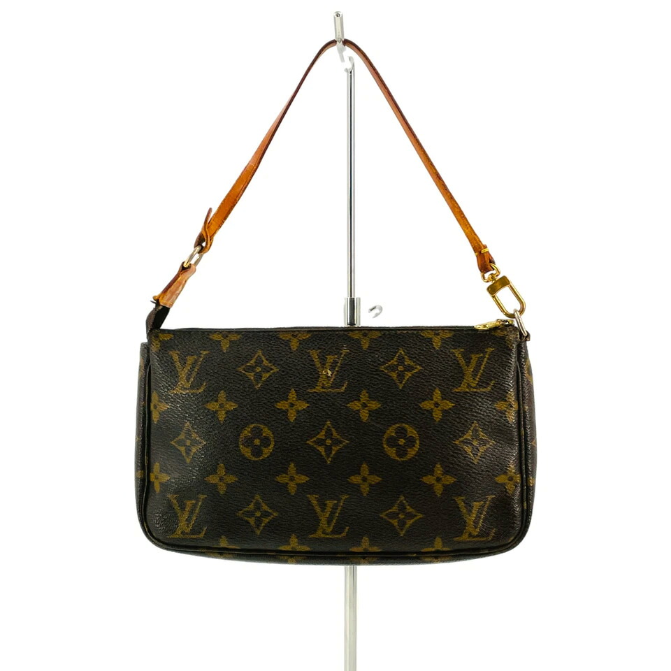 【中古】LOUIS VUITTON モノグラム ポシェットアクセサリー M40712 レディースバッグ