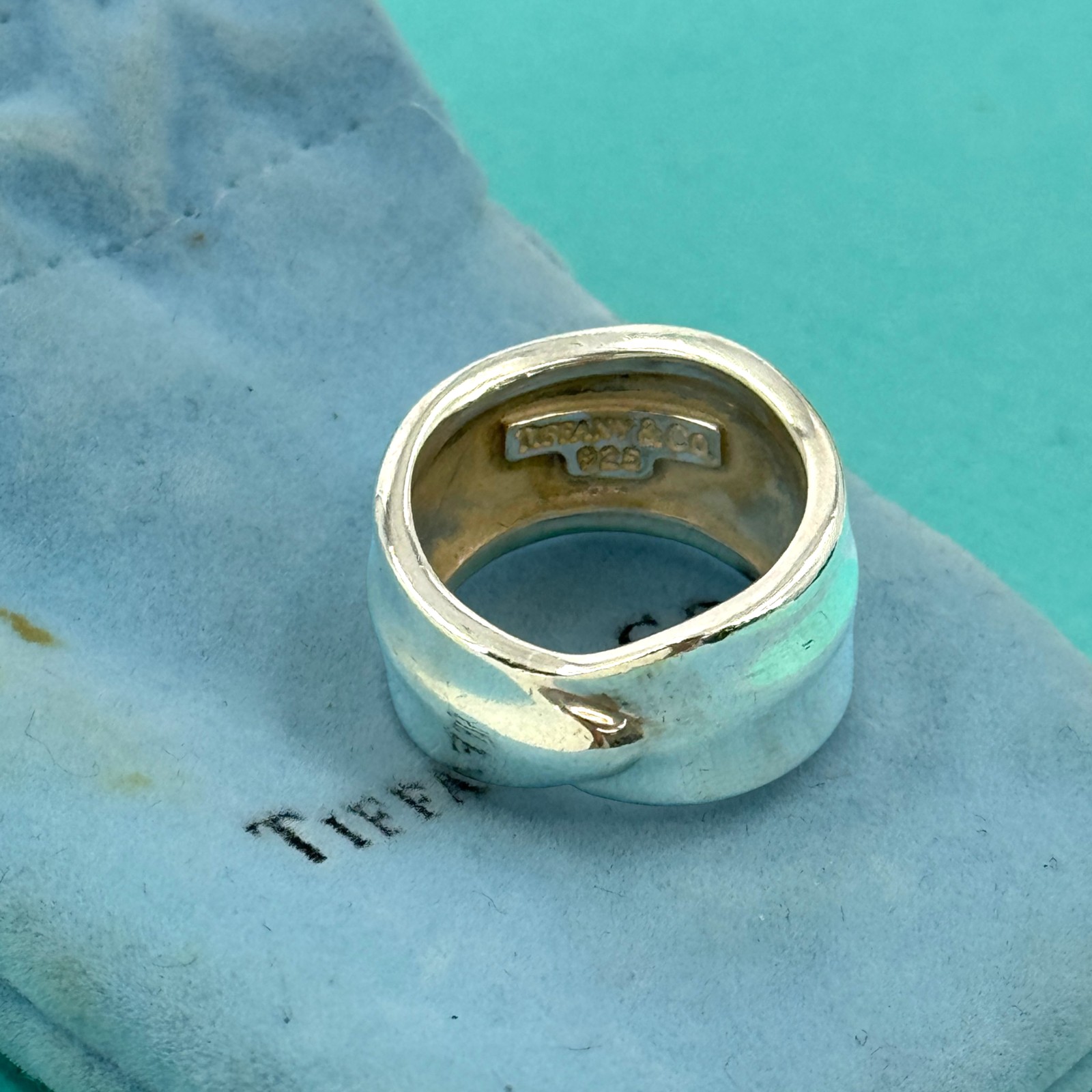 【中古】TIFFANY リーフリング SV925｜Tibi Trunk　店