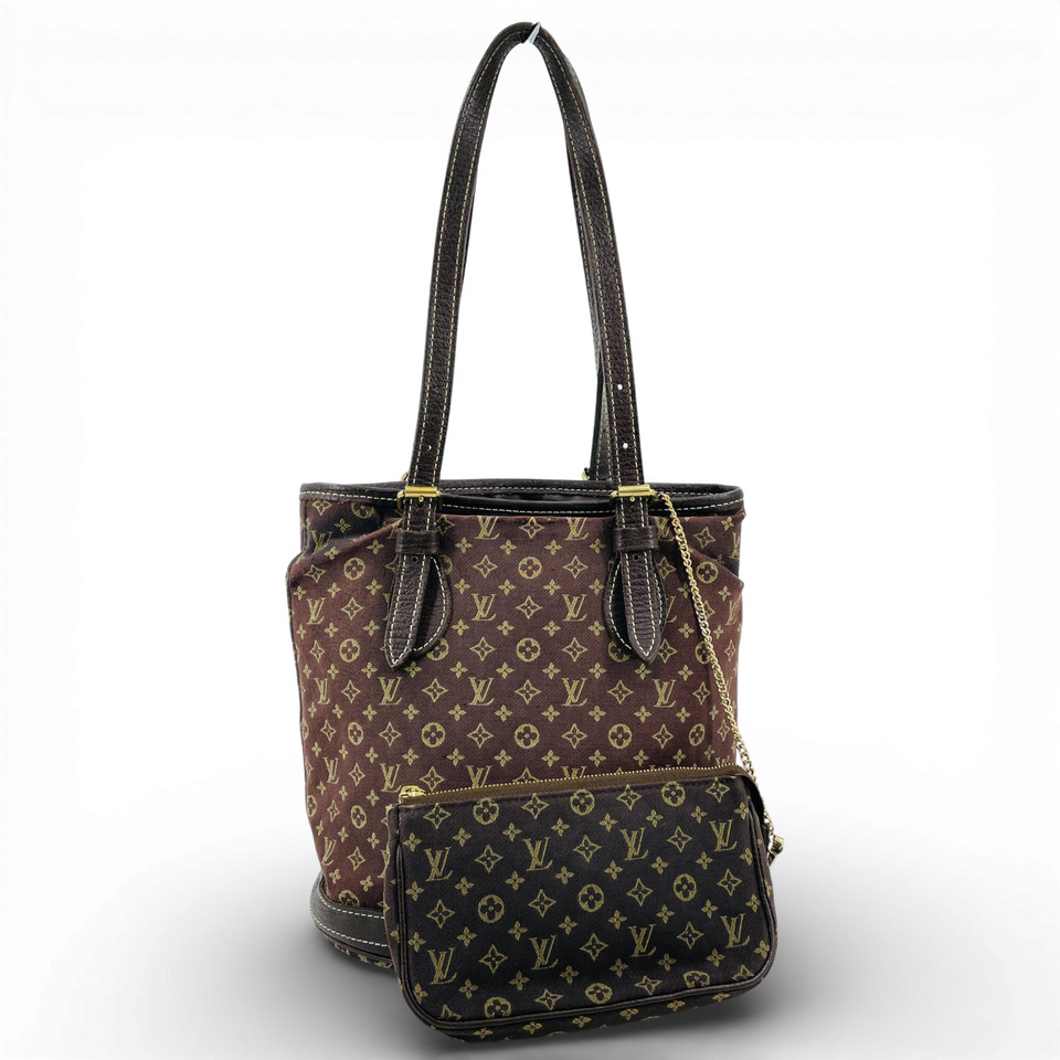 【中古】LOUIS VUITTON エベヌ モノグラム ミニラン　バケットPM M95226 ショルダーバッグ
