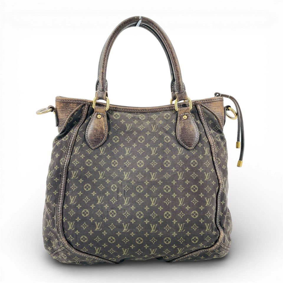 【中古】LOUIS VUITTON モノグラム エベヌ ミニラン ブザス アンジュール M95617 2WAY ハンドバッグ