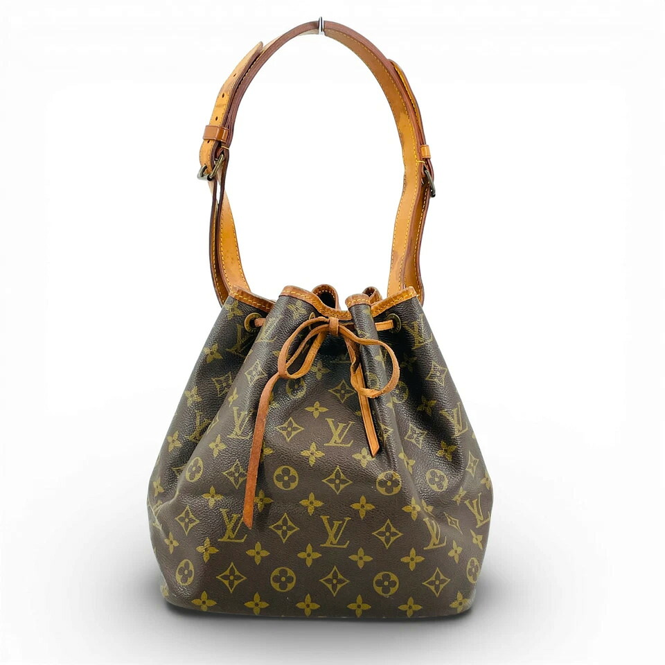 【中古】LOUIS VUITTON モノグラム プチノエ M42226 レディース ショルダーバッグ