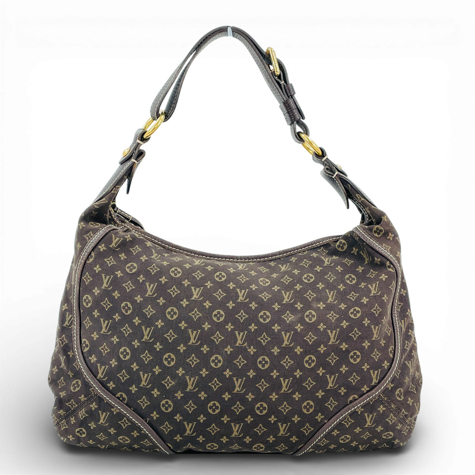 【中古】LOUIS VUITTON モノグラム エベヌ ミニランマノンMM M95619 ショルダーバッグ