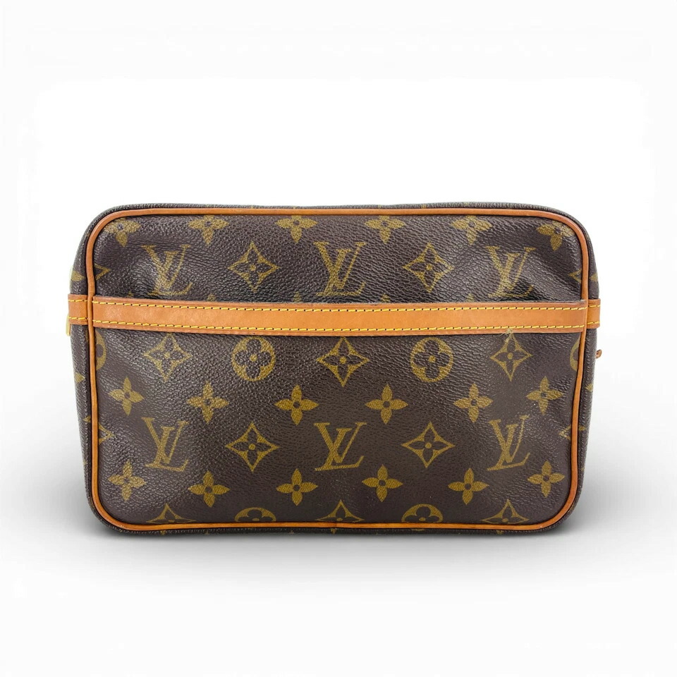 【中古】LOUIS VUITTON モノグラム コンピエーニュ 23 M51847 ユニ一発やる クラッチペダル御徒面子