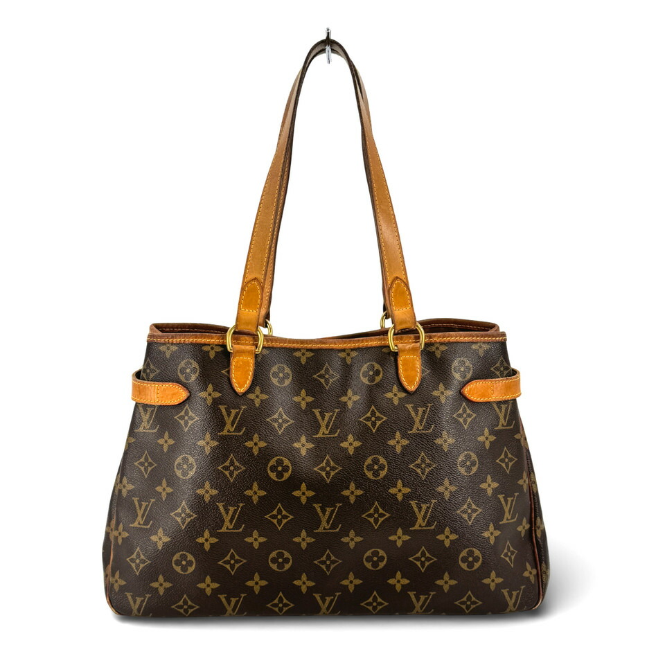 【中古】LOUIS VUITTON モノグラム バティニョールオリゾンタル M51154 ショルダーバッグ
