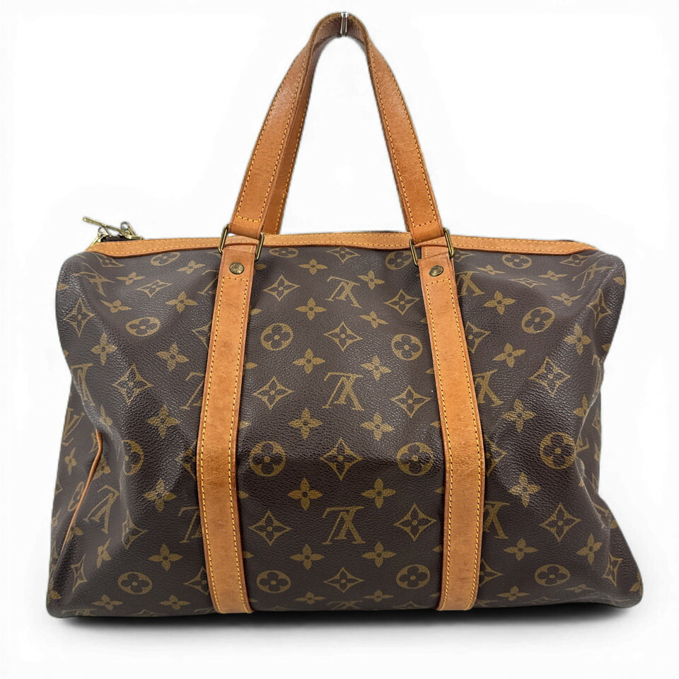 【中古】LOUIS VUITTON モノグラム サックスープル 35 M41626 豆の町