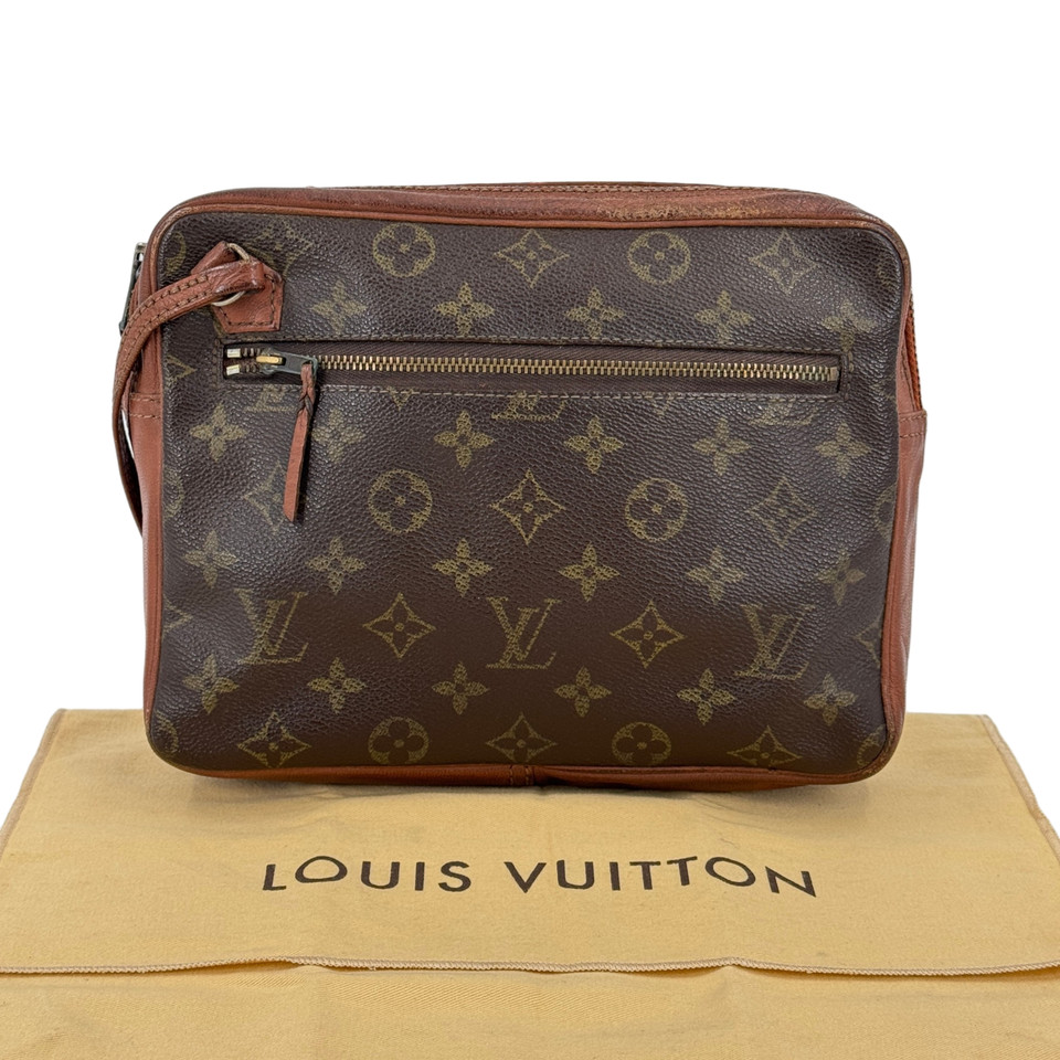 【中古】LOUIS VUITTON モノグラム ヴィンテージ サックスポーツ クラッチ