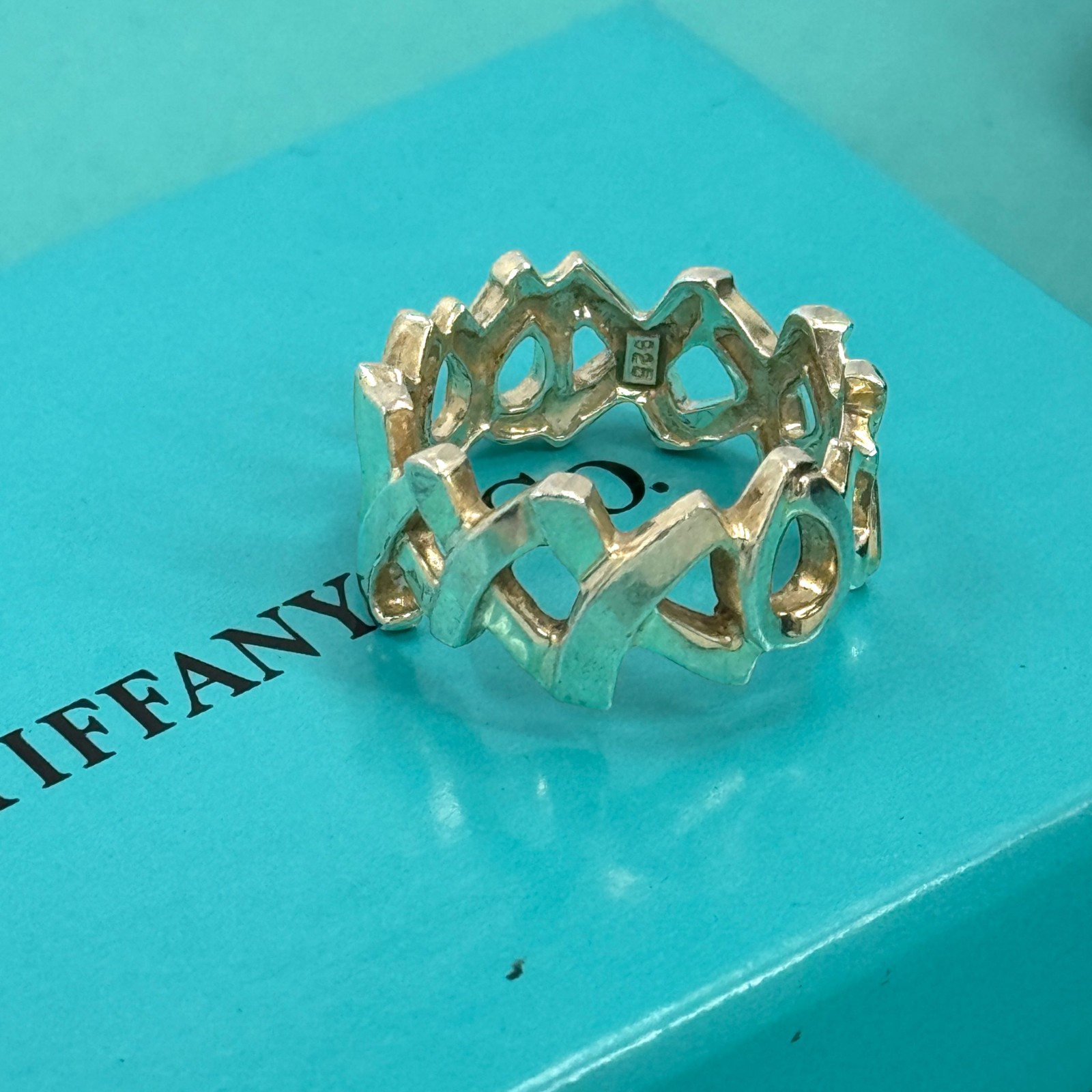 【中古】TIFFANY XOXO リング SV925