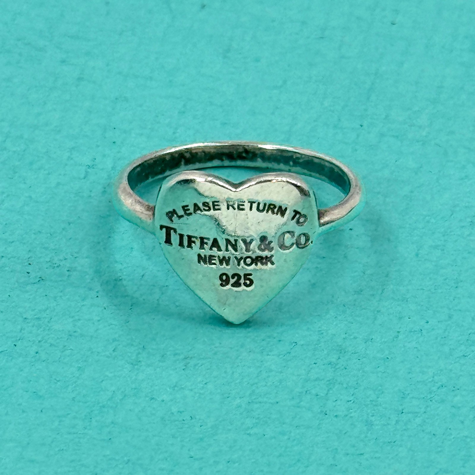 【中古】TIFFANY リターントゥ フルハート リング SV925 14,700円