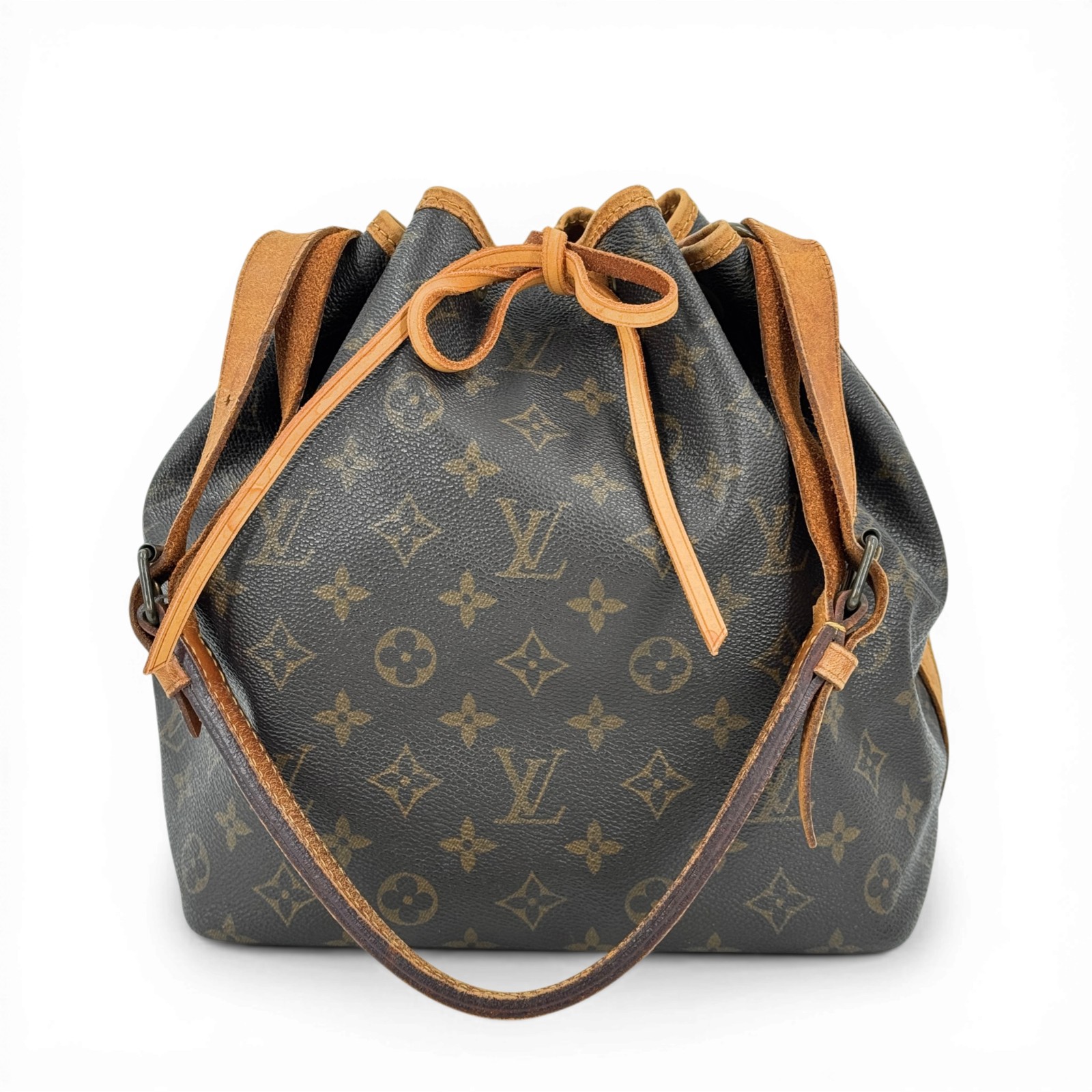 【中古】LOUIS VUITTON モノグラム プチノエ M42226 ショルダーバッグ