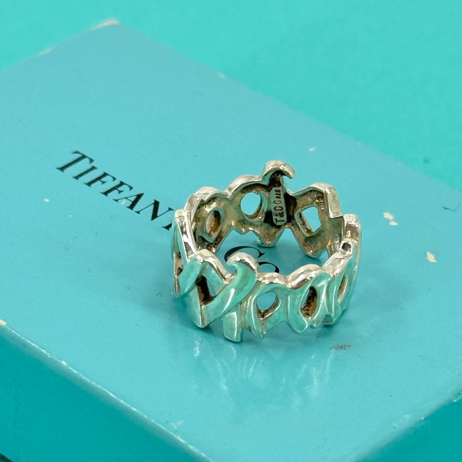 【中古】TIFFANY ラブキス リング SV925|Tibi Trunk 店
