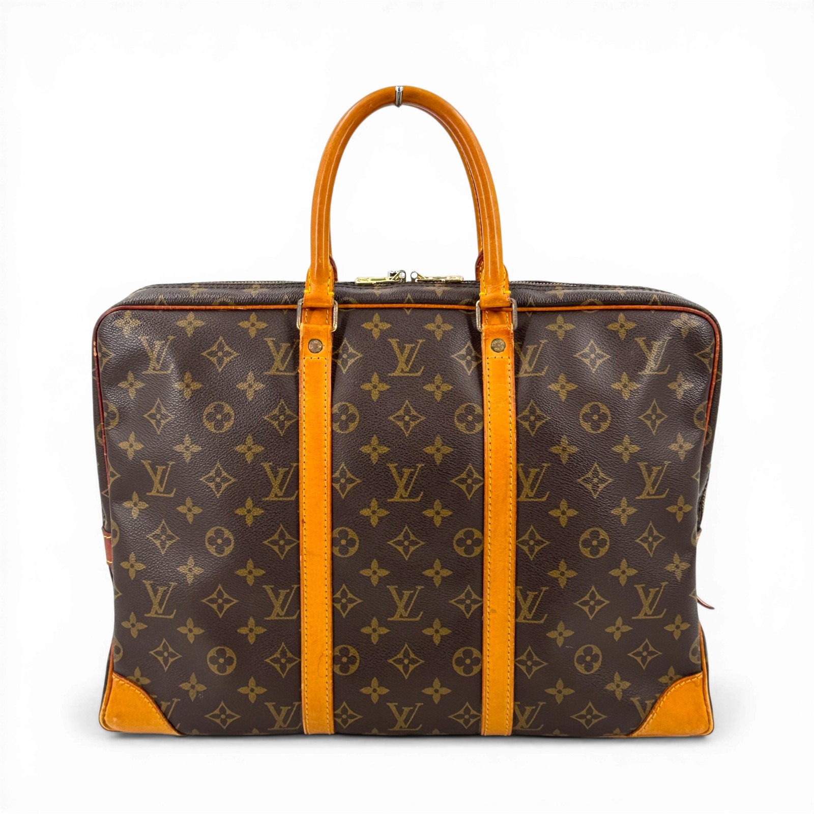 【中古】LOUIS VUITTON ポルトドキュマンドヴォワヤージュ M53362 ハンドバッグ