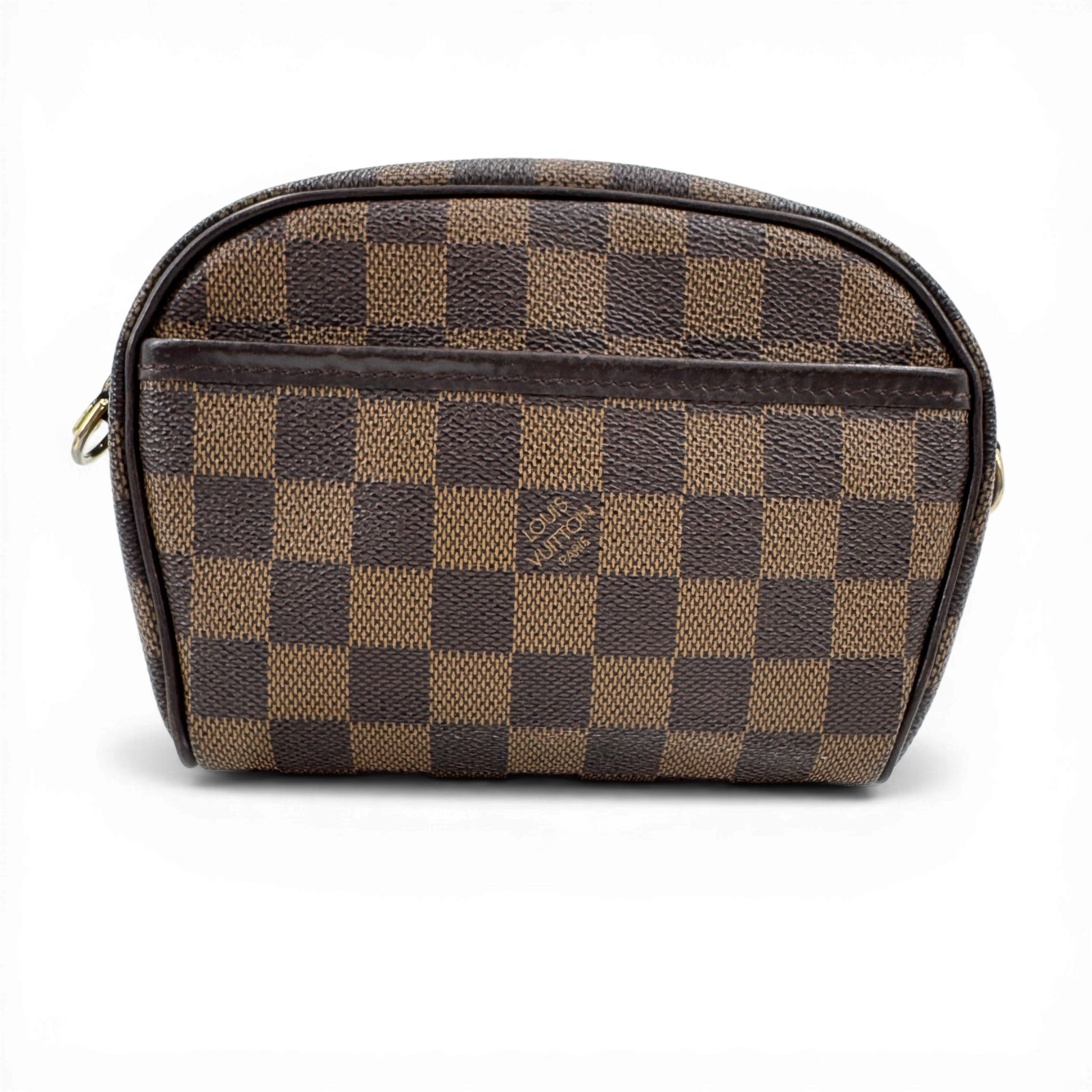 【中古】LOUIS VUITTON ダミエ エベヌ ポシェット イパネマ N51296 2WAY