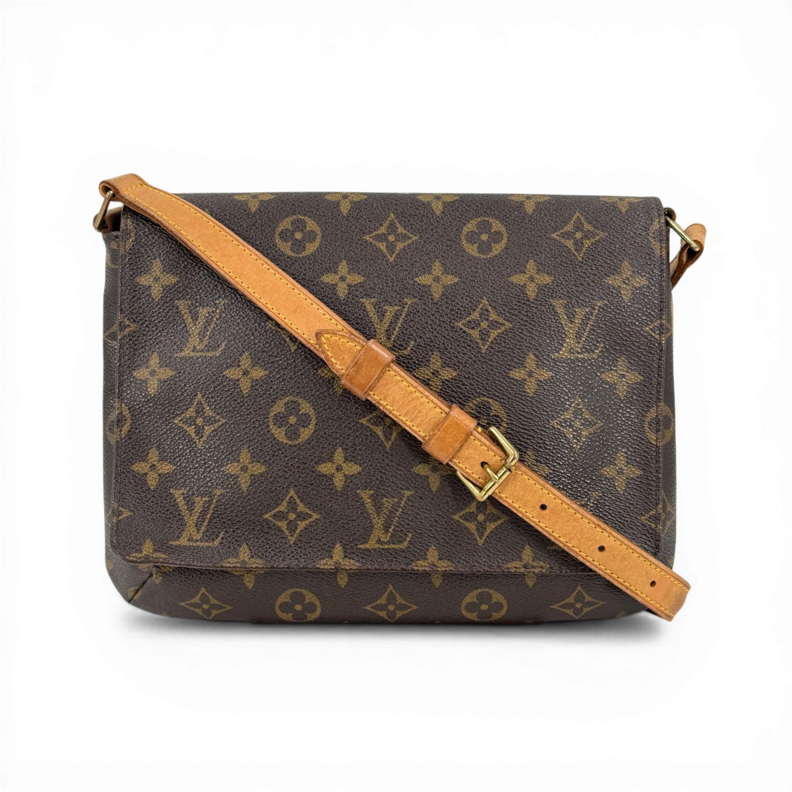 【中古】LOUIS VUITTON モノグラム ミュゼットタンゴ M51257 ショルダーバッグ