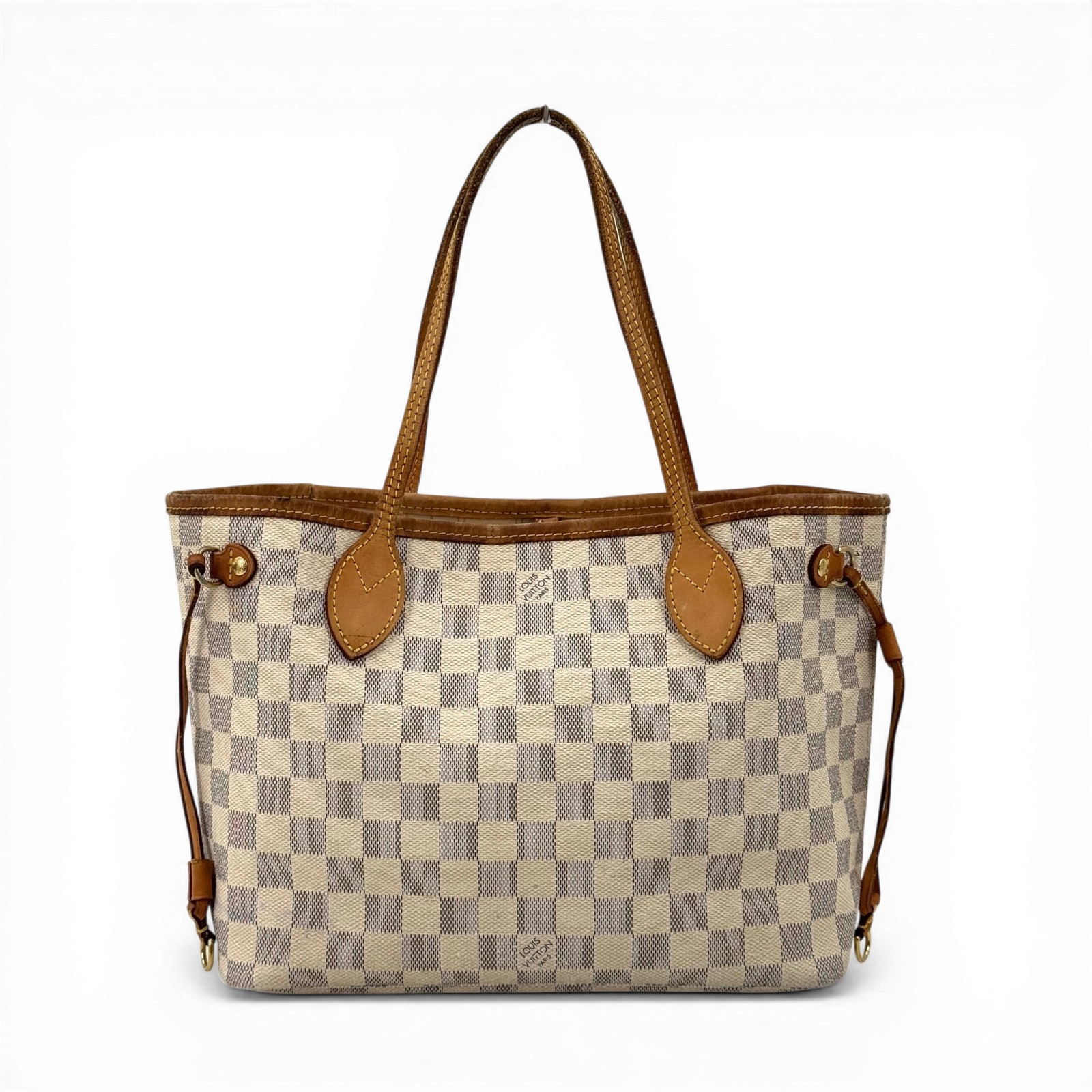 【中古】LOUIS VUITTON ダミエ アズール ネヴァーフルPM N51110 トートバッグ