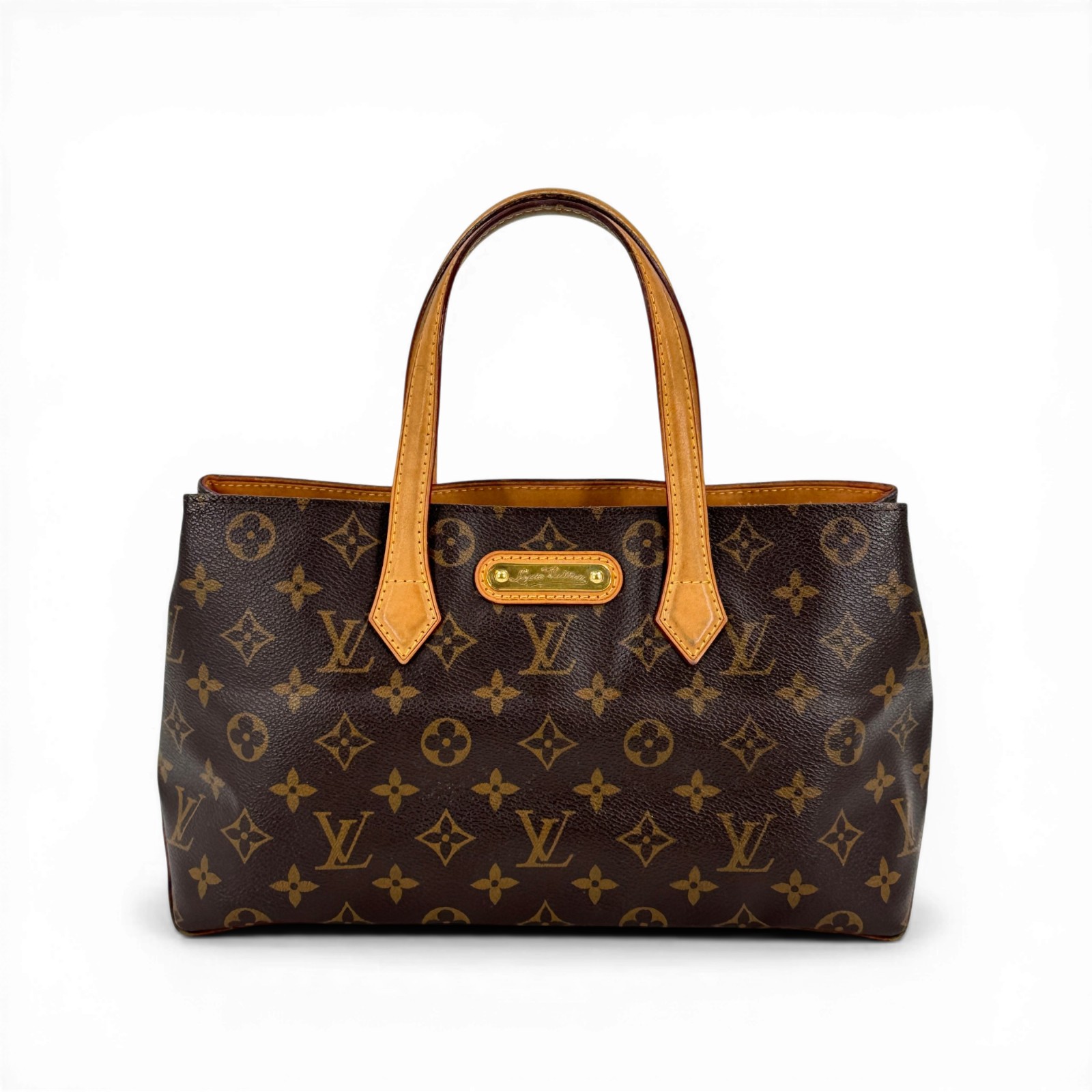【中古】LOUIS VUITTON モノグラム ウィルシャーPM M45643 ハンドバッグ