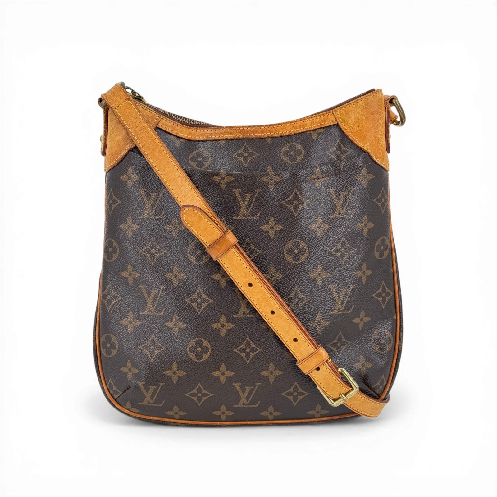【中古】LOUIS VUITTON モノグラム オデオンPM M56390 ショルダーバッグ