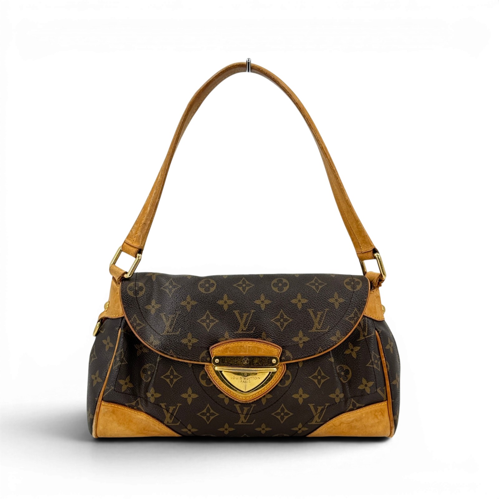 【中古】LOUIS VUITTON モノグラム ビバリーMM M51120 ショルダーバッグ