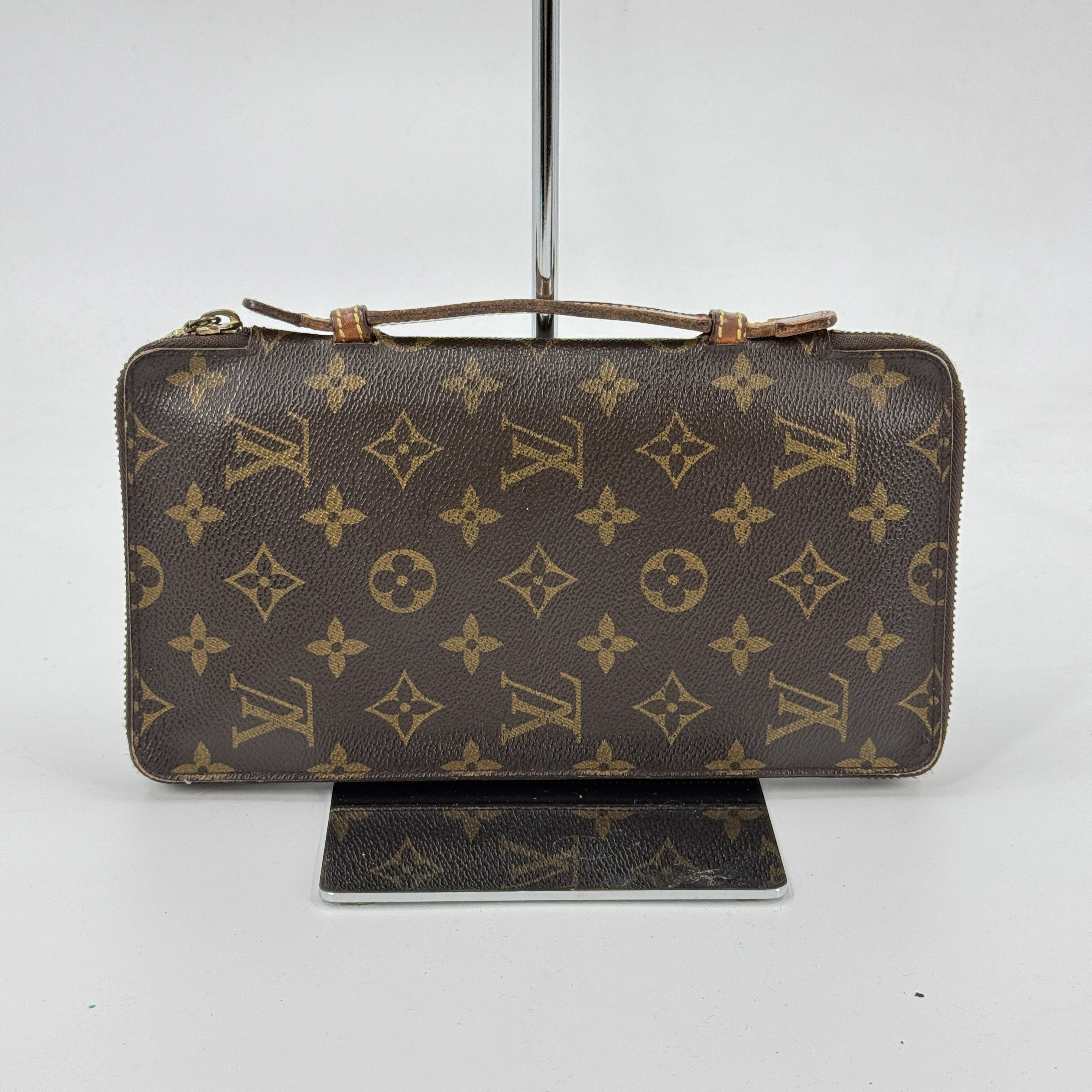 【中古】LOUIS VUITTON オーガナイザー・ド・ヴォヤージュ モノグラム 長紙入れ 周遊入れもの M60119