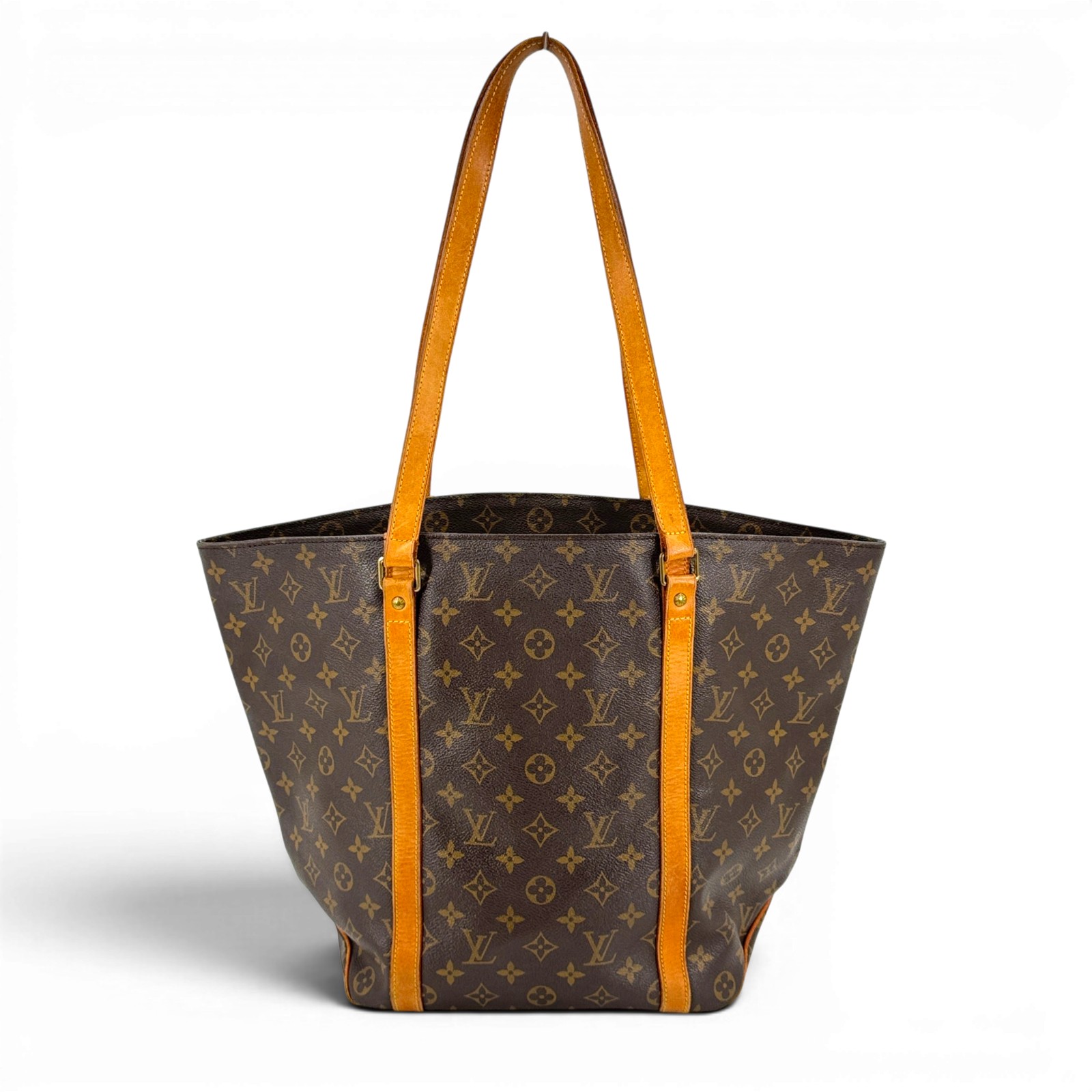 【中古】LOUIS VUITTON 買い出し御徒面子 モノグラム 旧型 ショルダーバッグ トートバッグ M51108