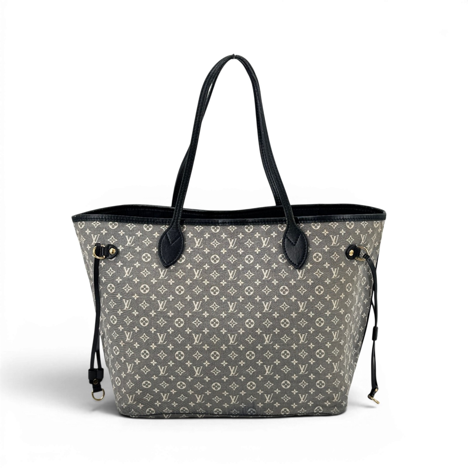 【中古】LOUIS VUITTON ネヴァーフルMM モノグラム・イディールキャンバス ネイビー トートバッグ M40514｜Tibi Trunk　店