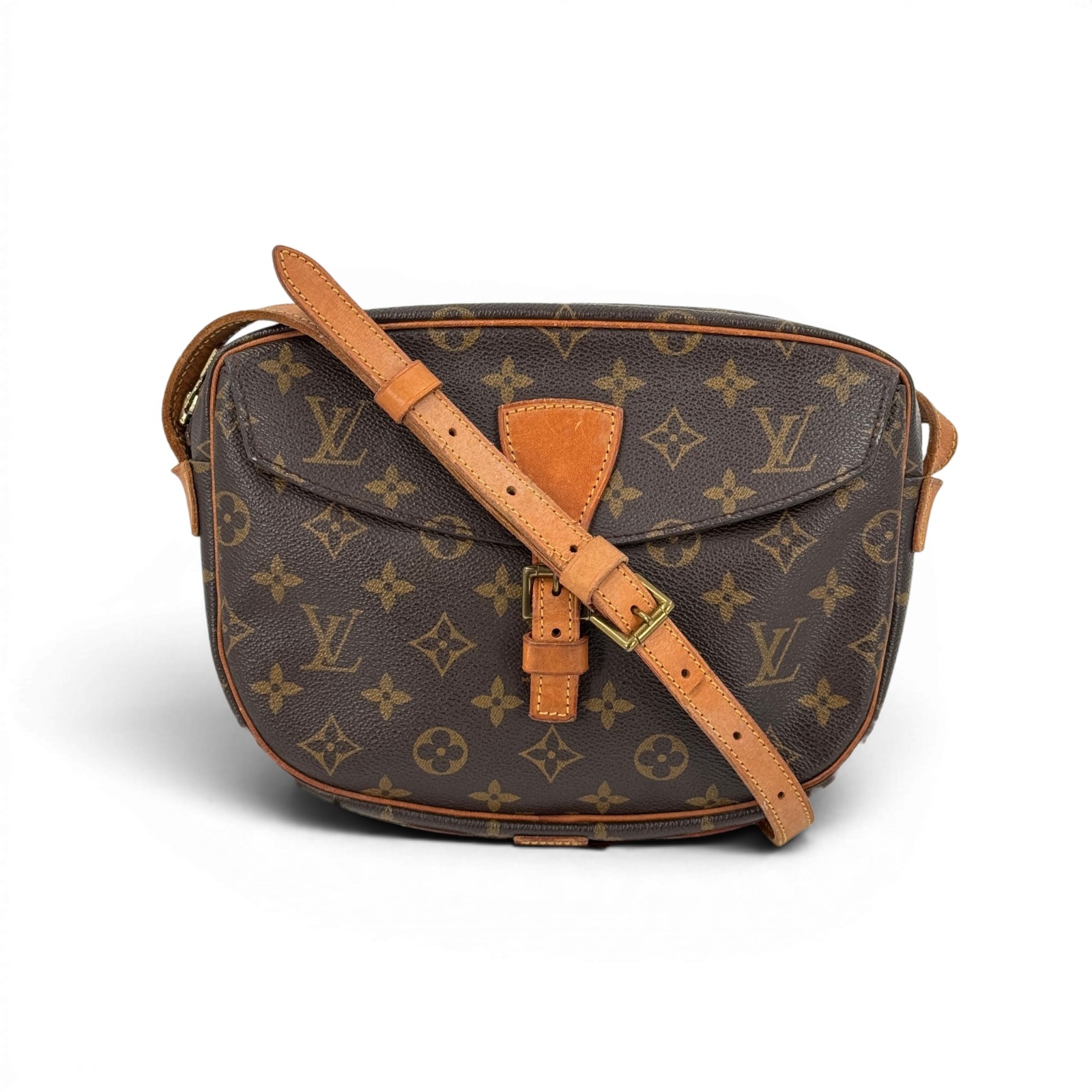 【中古】LOUIS VUITTON ジュヌフィーユMM モノグラム ショルダーバッグ M51226