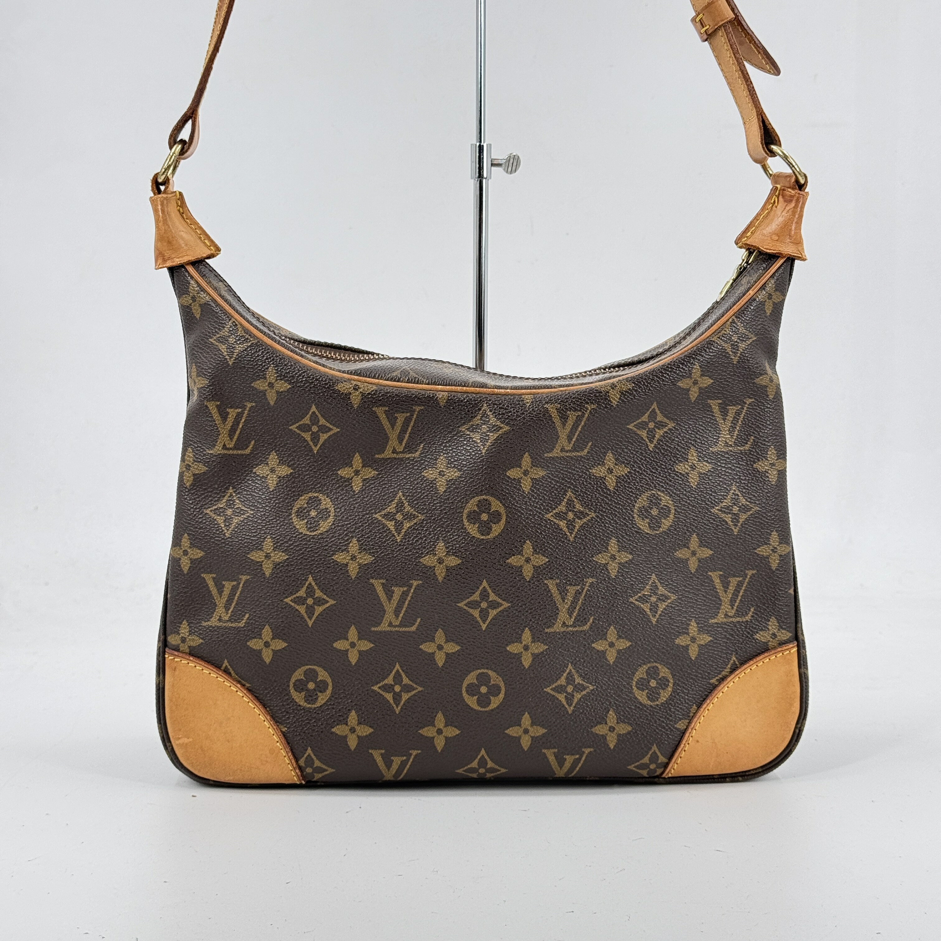 【中古】LOUIS VUITTON ブローニュ30 モノグラム ブラウン 旧型 ショルダーバッグ M52165|Tibi Trunk 店