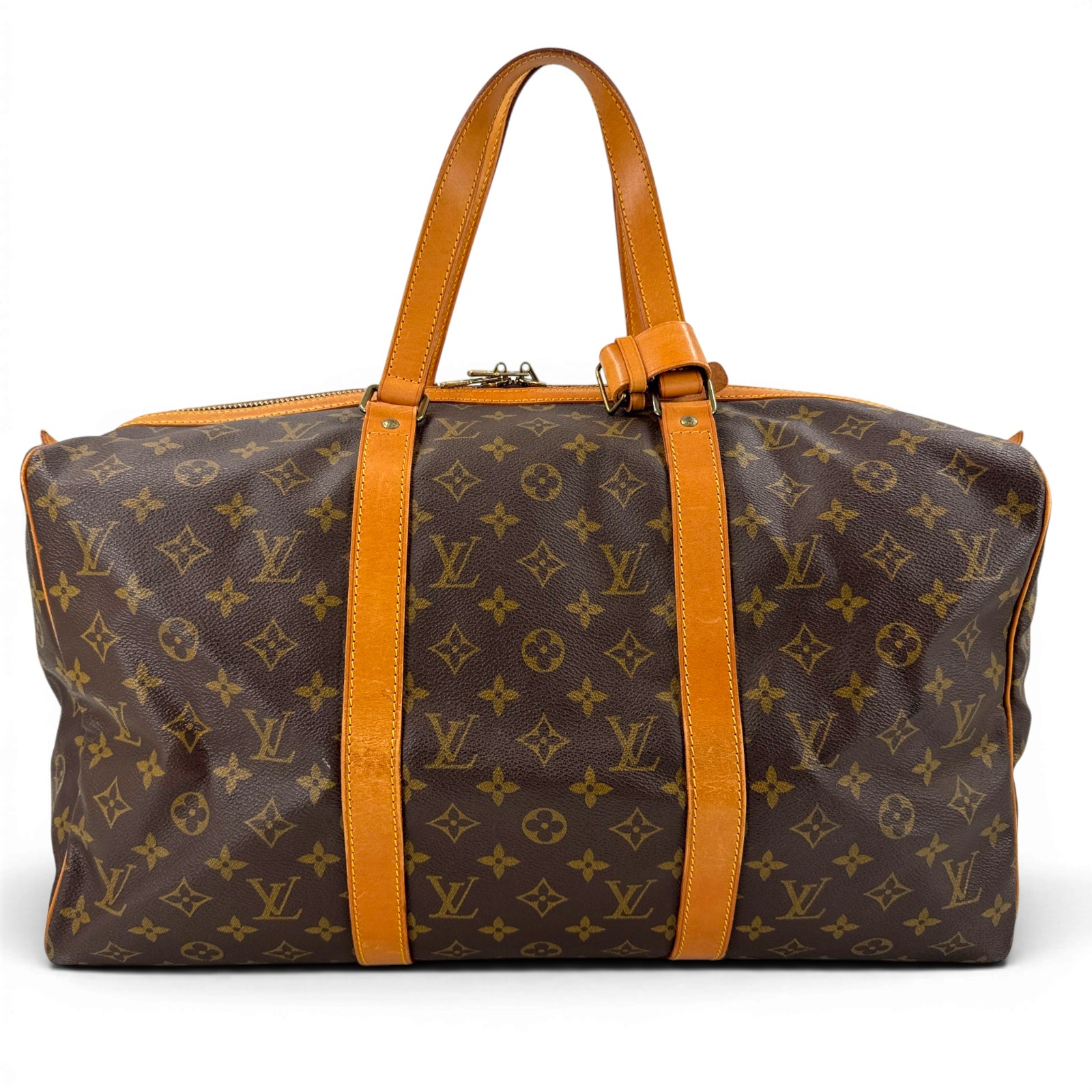 【中古】LOUIS VUITTON サック・スープル45 モノグラムキャンバス ブラウン ボストンバッグ M41624｜Tibi Trunk　店