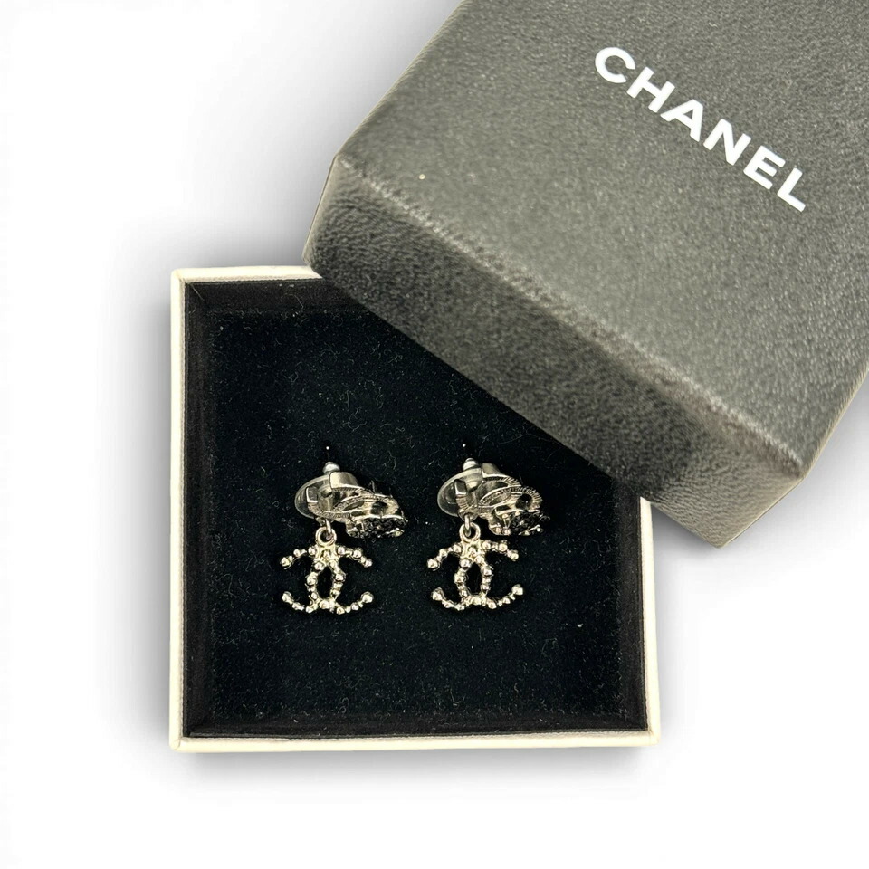 【中古】美品 CHANEL Coco SP 惹き付ける イヤリング