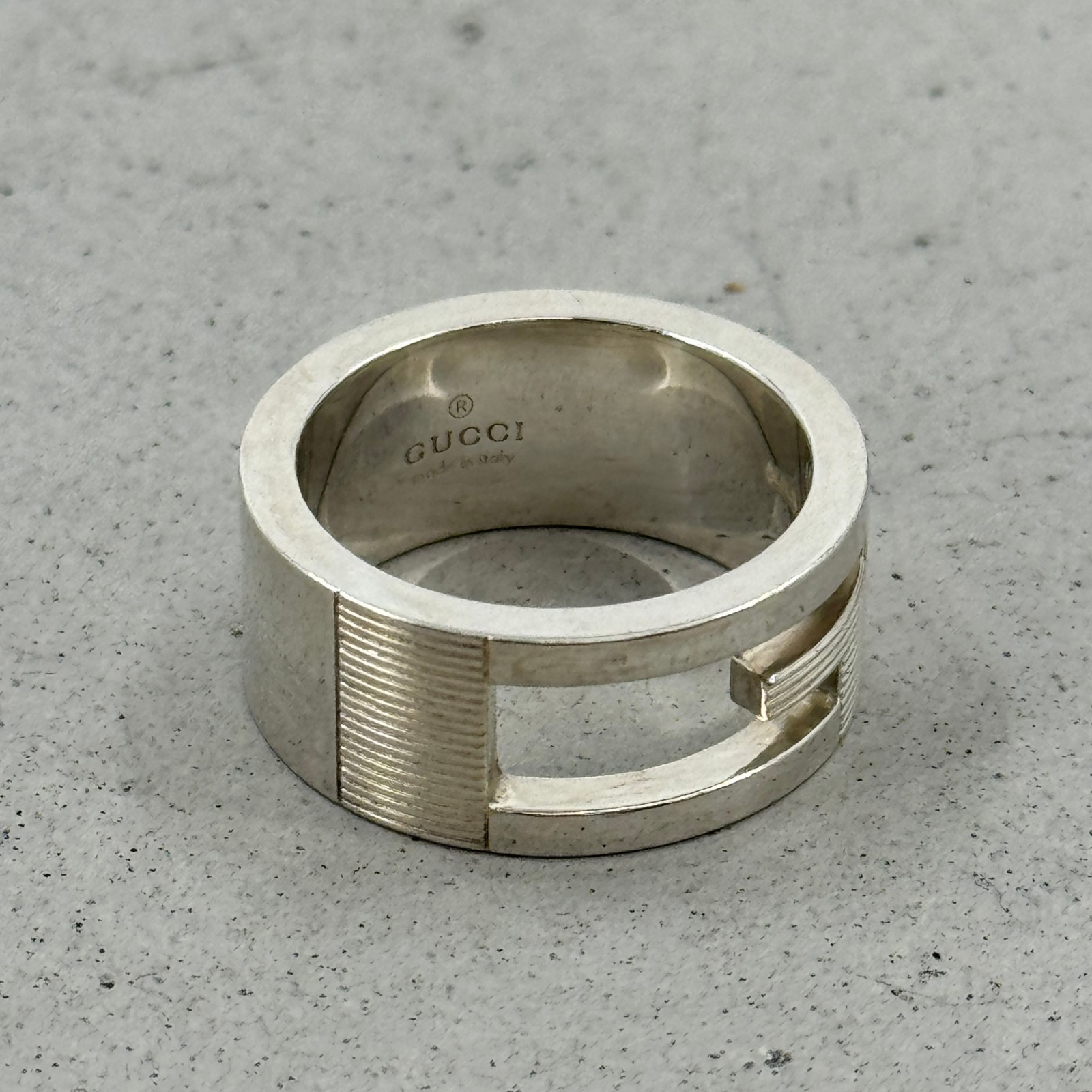 【中古】GUCCI ブランドGリング SV925｜Tibi Trunk　店 9,240円