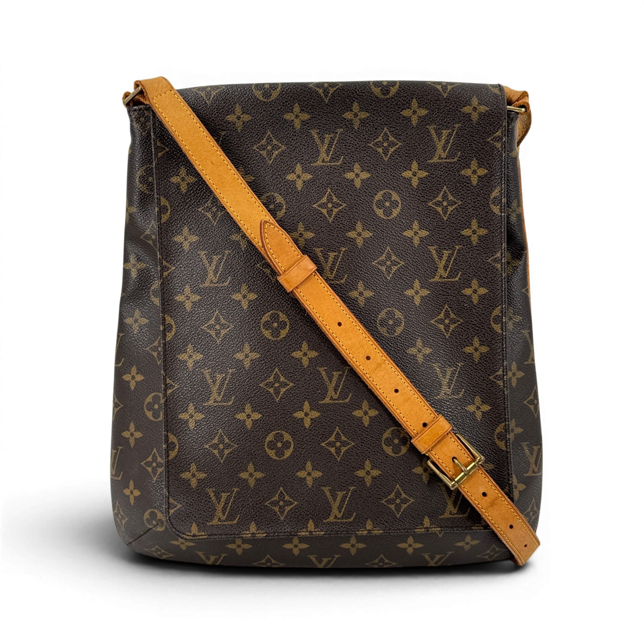 【中古】LOUIS VUITTON モノグラム ミュゼット M51256 ショルダーバッグ