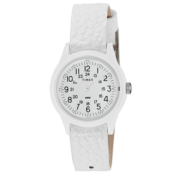 TIMEX Camper オリジナルキャンパー TW2T96200 日本限定 29mm ホワイトレザー レディース