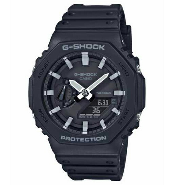 G-SHOCK オクタゴン GA-2100-1AJF カーボンコアガード｜TiCTAC
