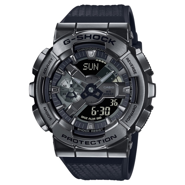 【値下げしました！】G-SHOCK GM-110MF-1ADR ブラック 楽天市場】CASIO G-SHOCK メタルカバード ミッドナイト・フォグ