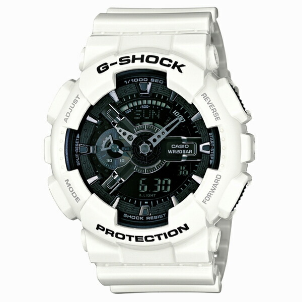 G-SHOCK BASIC ホワイト＆ブラックシリーズ GA-110GW-7AJF