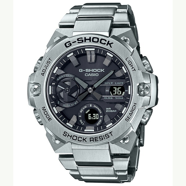 G-SHOCK G-STEEL GST-B400D-1AJF Bluetooth搭載 タフソーラー メンズ