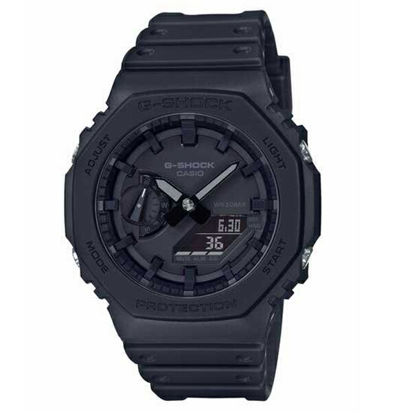pair G-SHOCK オクタゴン GA-2100-1A1JF カーボンコアガード|TiCTAC