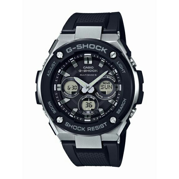 G-SHOCK G-STEEL GST-W300-1AJF 真っただ中大いさ 電磁波ソーラー