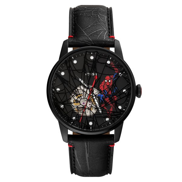 Fossil フォッシル Marvel Spiderman マーベル スパイダーマン コラボレーションモデル LE1247SET 自動巻 メンズ｜TiCTAC 43,258円