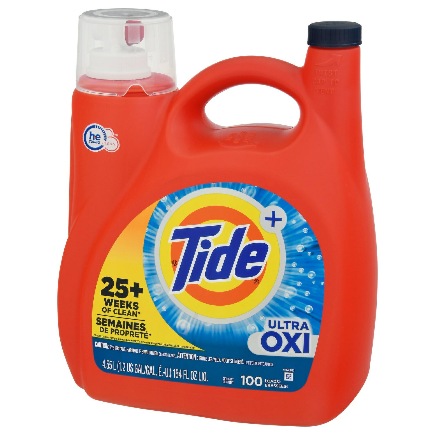 送料無料 【 Tide ULTRA OXY 】 タイド ウルトラ オキシ 濃縮 液体洗剤 4.55L 154oz 大容量 メガザイズ  ティーダマーケット