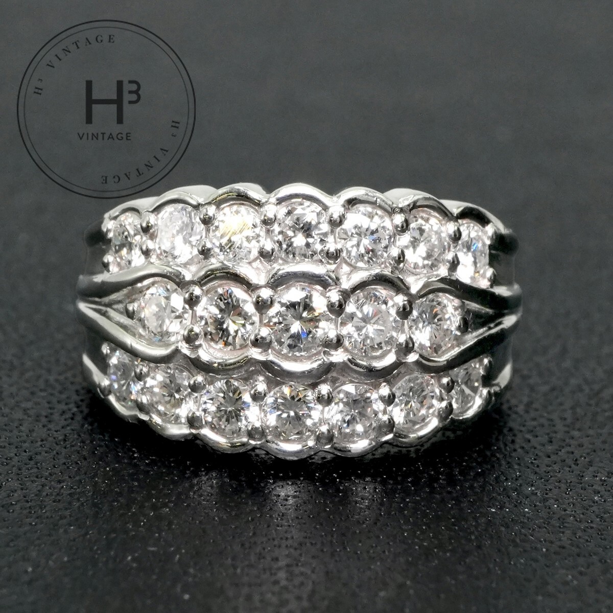 ダイヤモンド 1.222ct リング Pt900 プラチナ 指輪|H3(エイチスリー)店