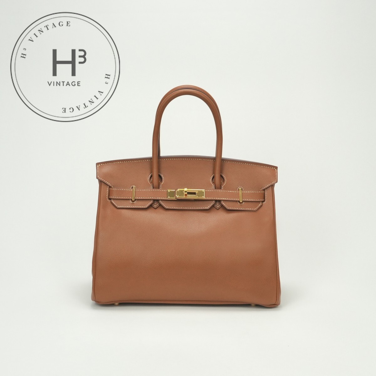 エルメス HERMES バーキン30 バーキン 30 バッグ トートバッグ クシュベル ゴールド Gold ブラウン Brown 茶 ゴールド金具 ハンドバッグ｜H3（エイチスリー）店