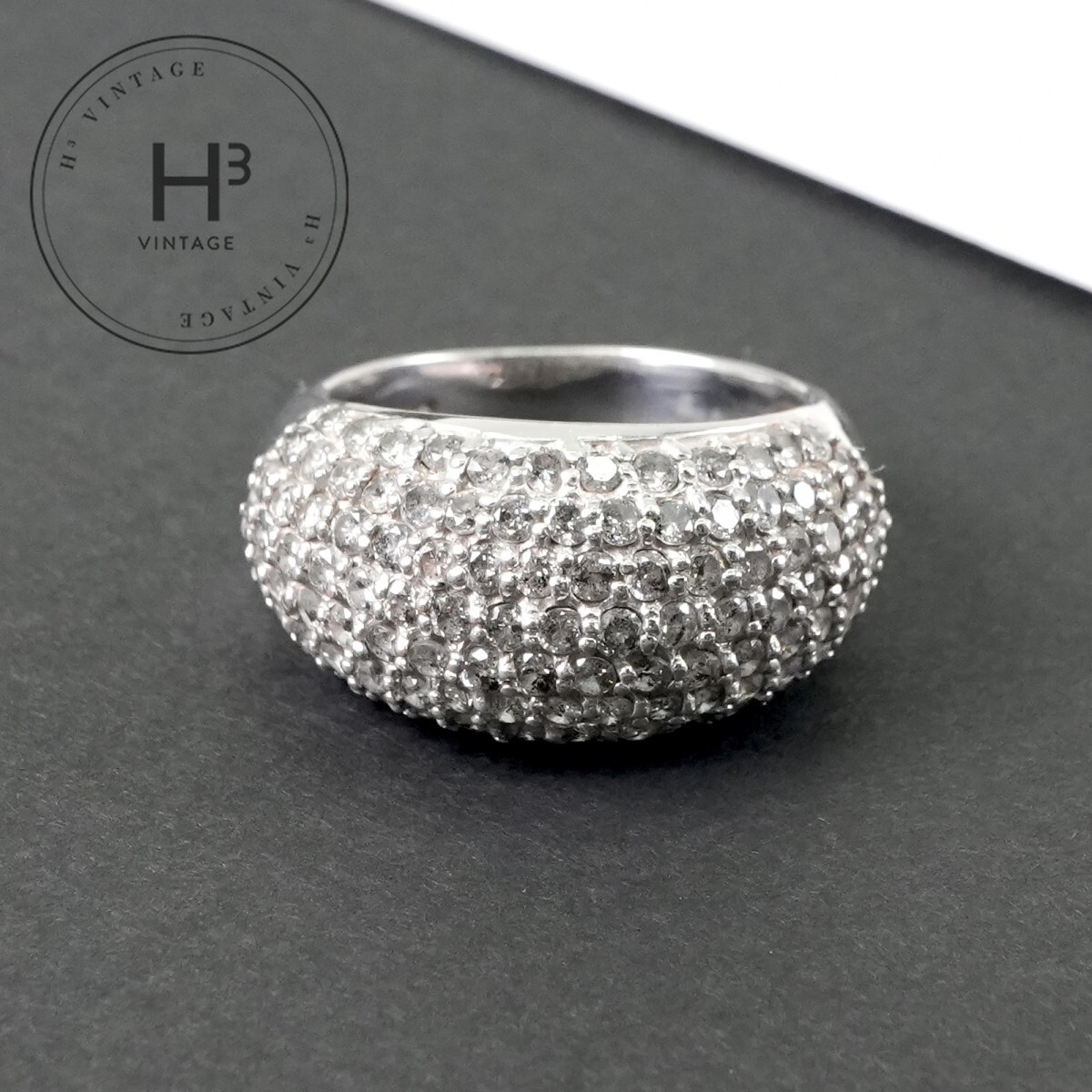 ダイヤモンド 2.00ct リング K18WG ホワイトゴールド 指輪｜H3（エイチスリー）店 154,000円