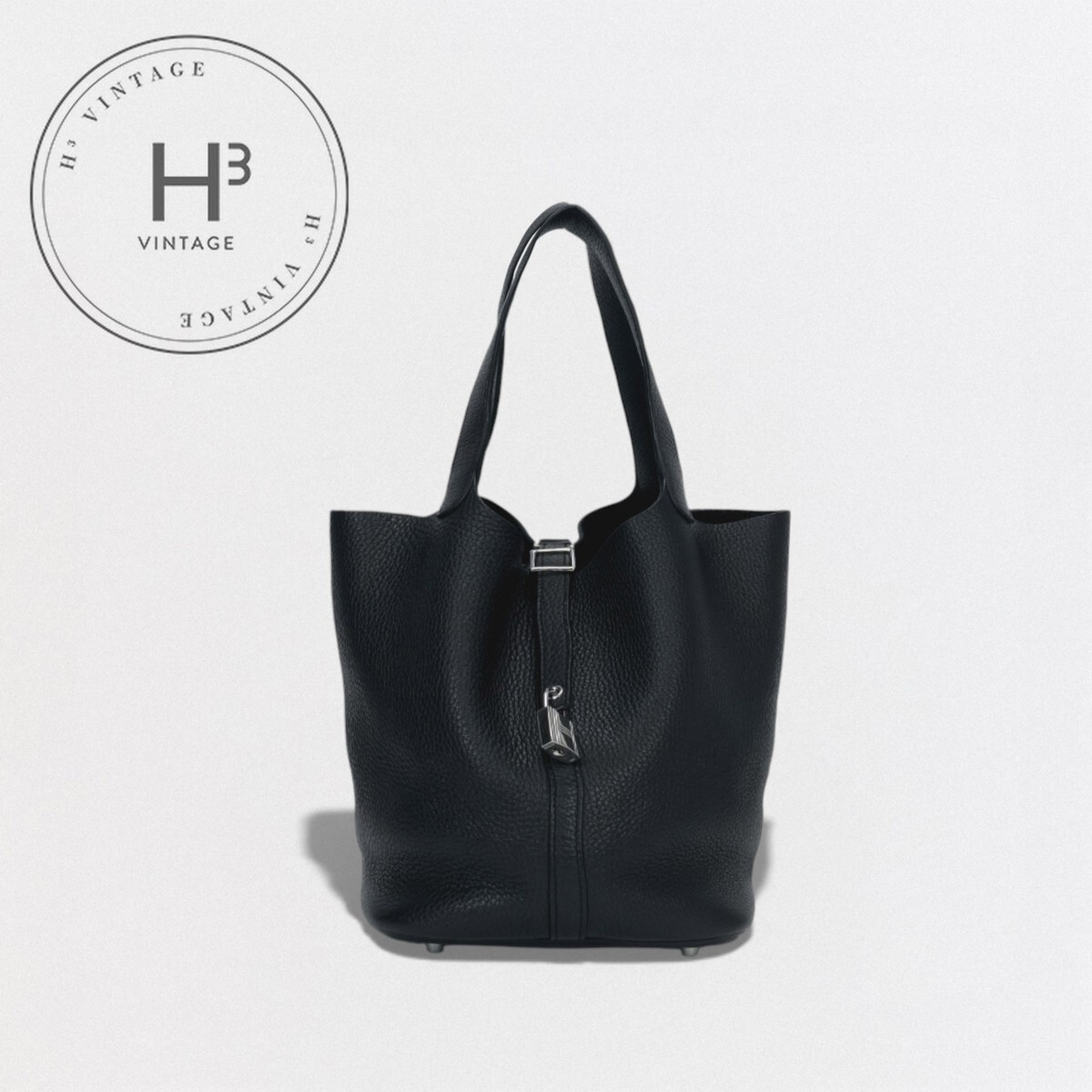 HERMES ピコタンロック MM エトゥープ トリヨンクレマンス トートバッグ HERMES ピコタンロック MM エトゥープ トリヨンクレマンス