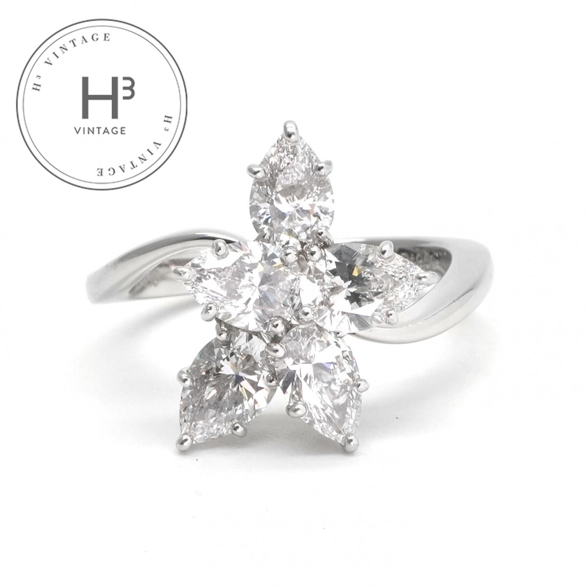 楽天市場】ハリーウィンストン 指輪 Pt950 ダイヤ29P(約0.12ct