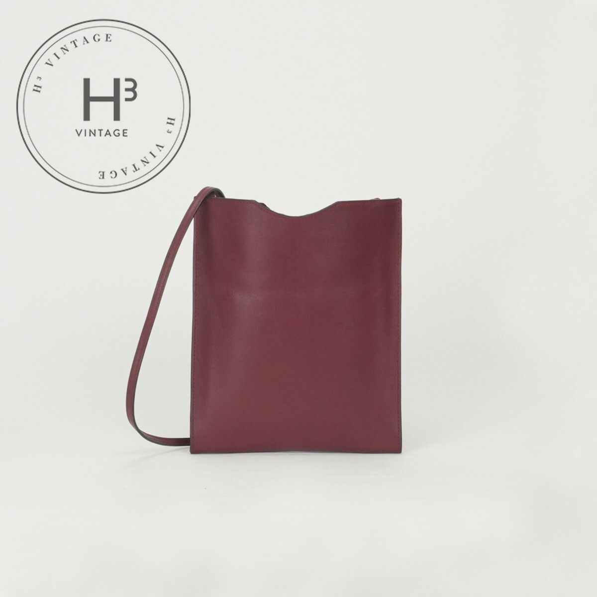 エルメス HERMES オメニトゥ バッグ ショルダーバッグ ガリバー ルージュグレナ Rouge Grenat ワインレッド Wine Red 赤 ヴォーガリバー