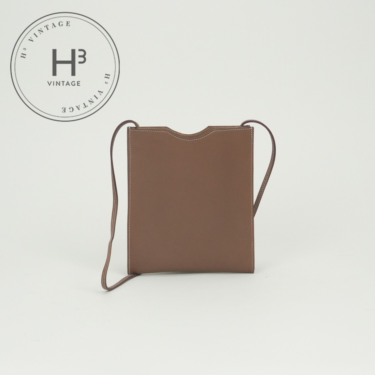 エルメス HERMES オニメトゥ オニメトゥ バッグ ショルダーバッグ ガリバー ブラウン Brown 茶 ヴォーガリバー オメニトゥ