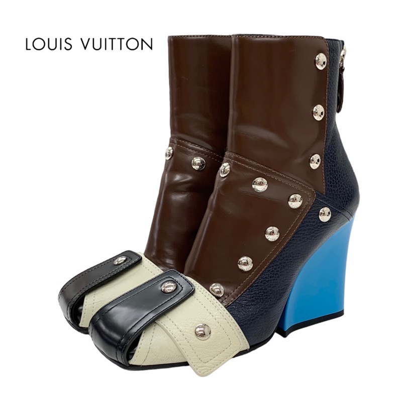 楽天市場】【15%OFF】 ルイヴィトン アンクルブーツ