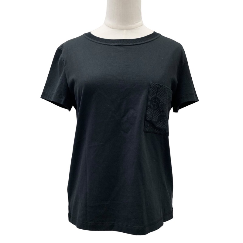 新品未使用タグ付　エルメス　Tシャツ　42 黒 エルメス Tシャツ 黒 34 未使用 HERMES（エルメス）Tシャツ