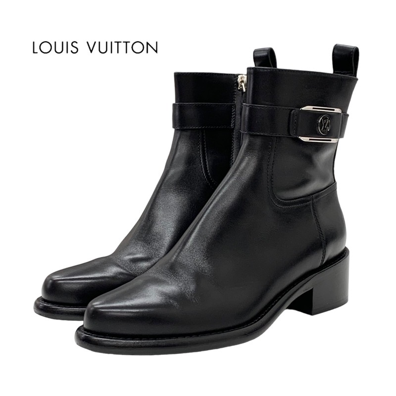 新品 未使用 ❗️LOUIS VUITTON ショートブーツ 22cm LOUIS VUITTON - 美品☆LOUIS VUITTON ルイヴィトン 2022年製